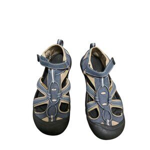 Keen Newport H2 Sandals Blue Size 6 Youth Waterproof Outdoor Hiking Shoes
